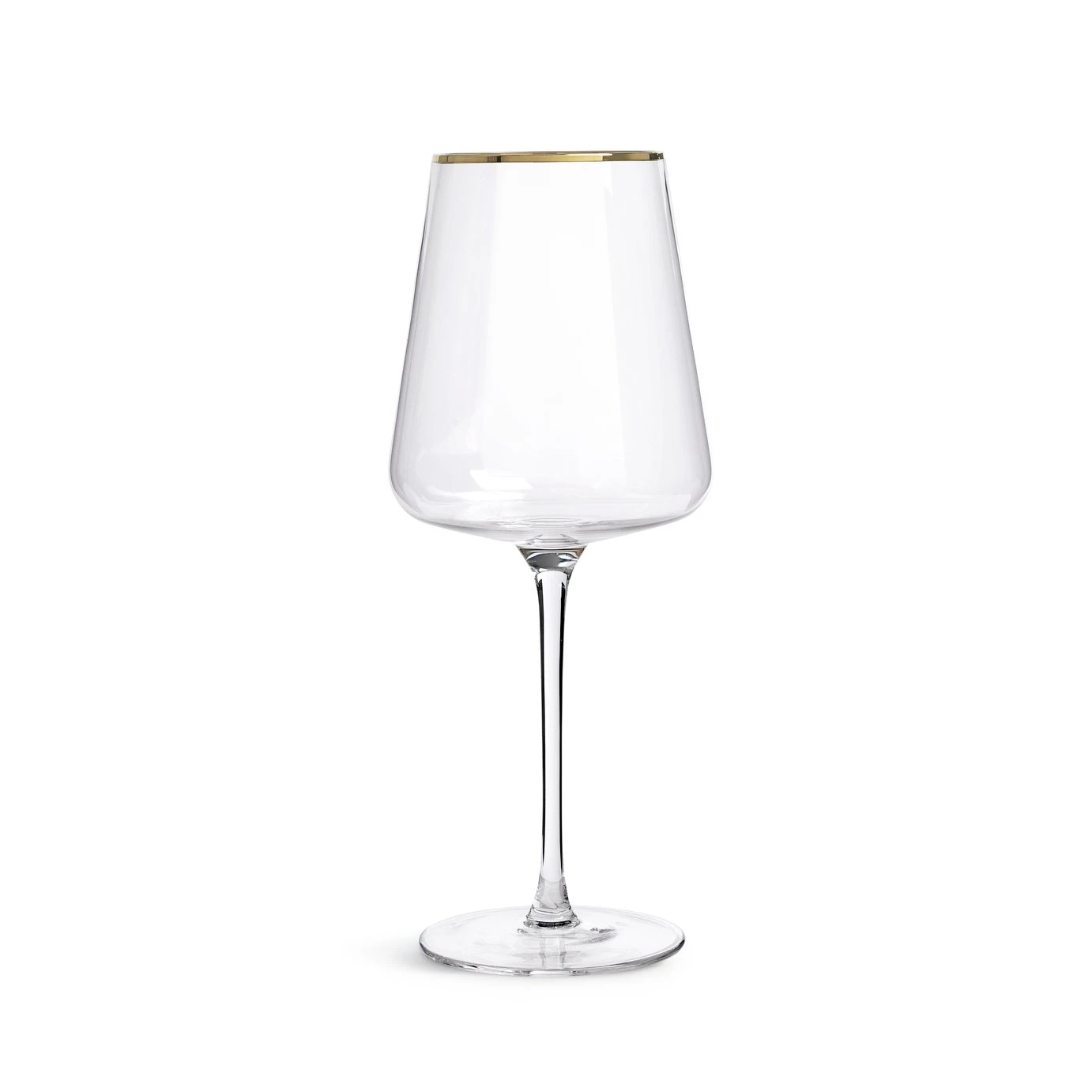 Habitat Gold Rim Set Of 4 Wine Glasses 5 Habitat Gold Rim Set Of 4 Wine Glasses - Image 3