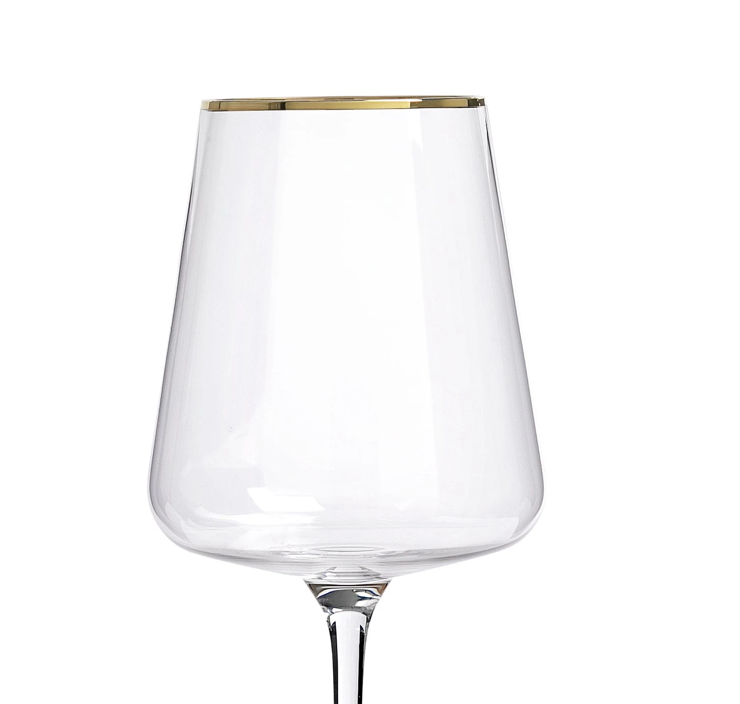 Habitat Gold Rim Set Of 4 Wine Glasses 6 Habitat Gold Rim Set Of 4 Wine Glasses - Image 4