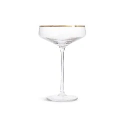 Habitat Gold Rim Set Of 4 Champagne Coupe 9 Habitat Gold Rim Set Of 4 Champagne Coupe -Bedding Promotion Store 9442535 R Z002A