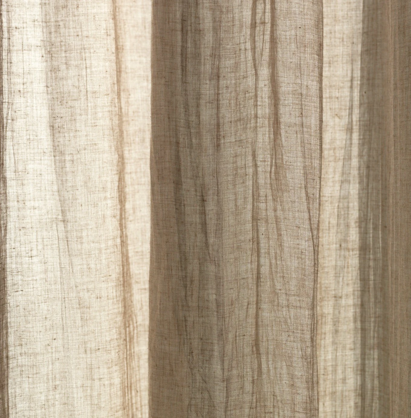 Habitat Double Voile Unlined Sheer Curtain - Natural 6 Habitat Double Voile Unlined Sheer Curtain - Natural - Image 4