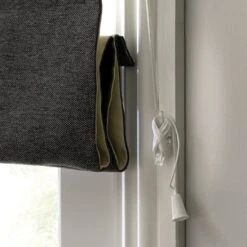 Habitat Blackout Plain Roman Blind - Slate Grey - 3ft -Bedding Promotion Store 9485705 R Z004C