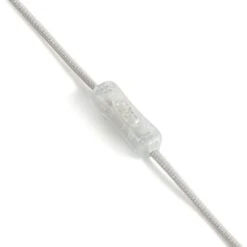 Habitat Abas Glass Table Lamp - Clear & Cream -Bedding Promotion Store 9489732 R Z004A