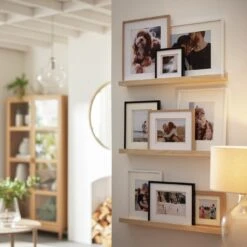 Habitat Abas Glass Table Lamp - Clear & Cream -Bedding Promotion Store 9489732 R Z004C