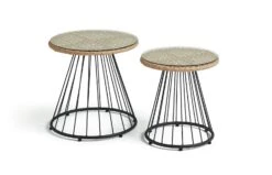 Habitat Noah 4 Seater Metal Garden Sofa Set - Black & Oak 19 Habitat Noah 4 Seater Metal Garden Sofa Set - Black & Oak -Bedding Promotion Store 9507092 R Z002A