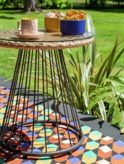 Habitat Noah 4 Seater Metal Garden Sofa Set - Black & Oak 28 Habitat Noah 4 Seater Metal Garden Sofa Set - Black & Oak -Bedding Promotion Store 9507092 R Z009C