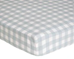 Habitat Kids Pure Cotton 2 Pack Gingham Fitted Sheet - Cot 14 Habitat Kids Pure Cotton 2 Pack Gingham Fitted Sheet - Cot -Bedding Promotion Store 9511167 R Z002A