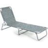 Habitat Folding Metal Sun Lounger - Grey -Bedding Promotion Store 9515668 R Z001A