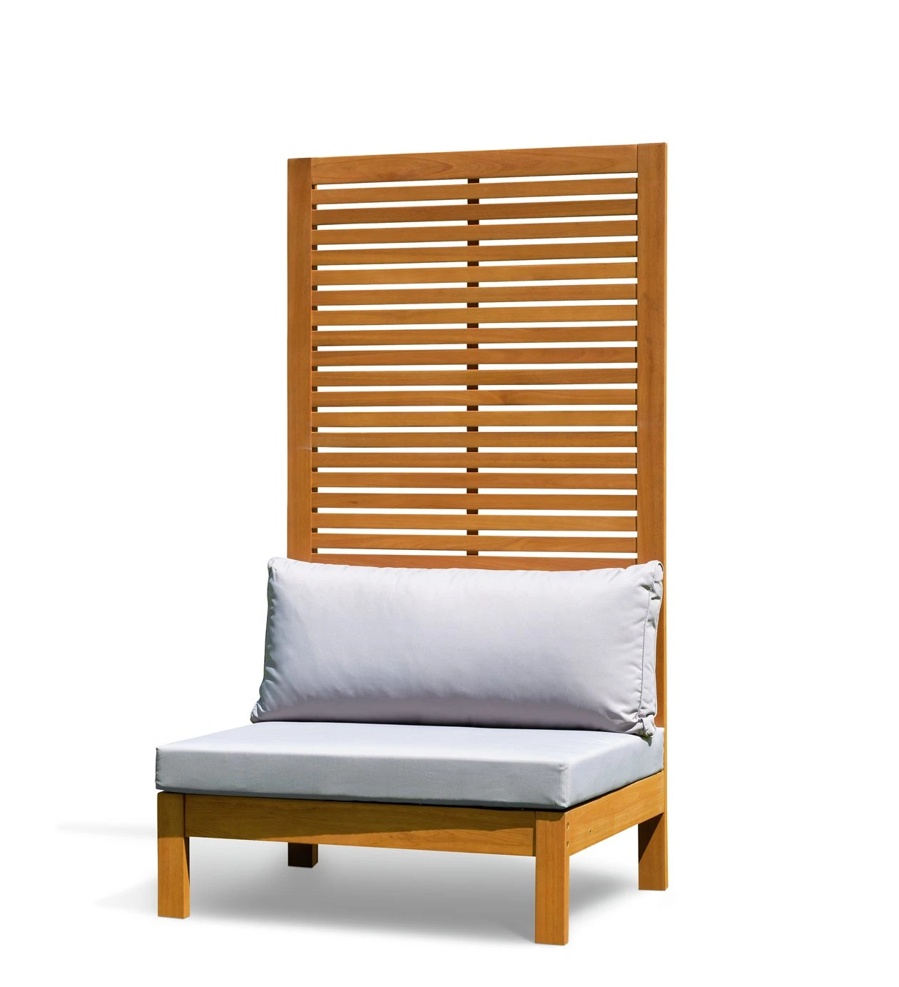 Habitat Samoa Wooden Single Seat Garden Chair-Natural 3 Habitat Samoa Wooden Single Seat Garden Chair-Natural