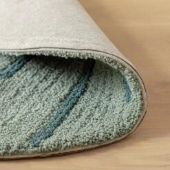 Habitat Kids Leaf Shaped Rug - Green - 80x110cm 11 Habitat Kids Leaf Shaped Rug - Green - 80x110cm -Bedding Promotion Store 9517367 R Z003C