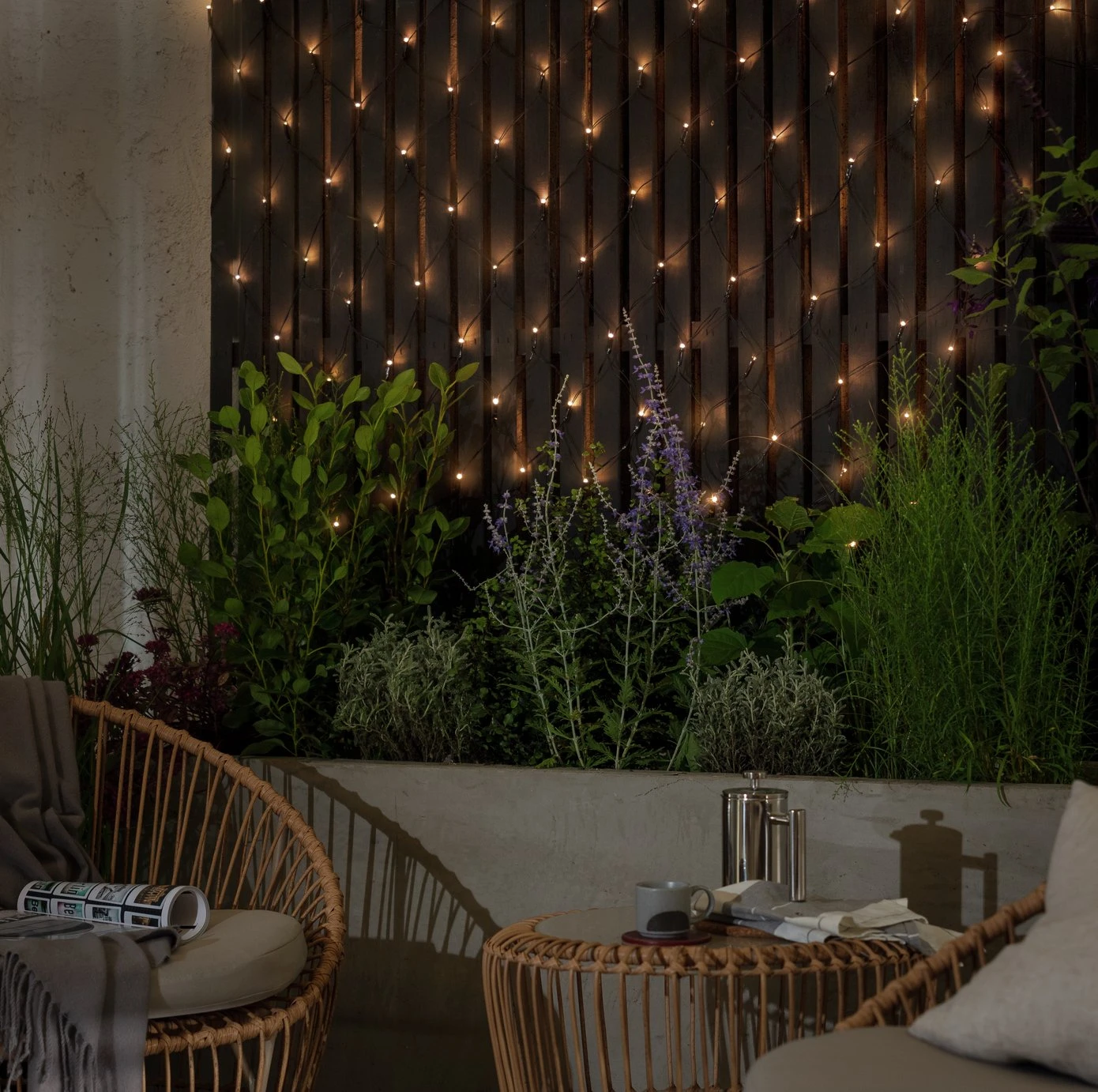 Habitat Warm White Solar LED Net Lights 3 Habitat Warm White Solar LED Net Lights