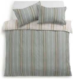 Habitat 180TC Sage Stripe Green Bedding Set - Single 14 Habitat 180TC Sage Stripe Green Bedding Set - Single -Bedding Promotion Store 9524570 R Z004A