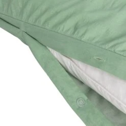 Habitat Reset Seersucker Sage Green Bedding Set - Single -Bedding Promotion Store 9526554 R Z004A