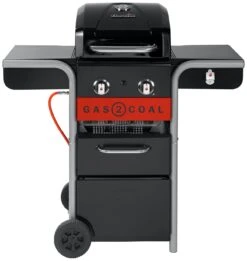 Char-Broil 2 Burner Gas And Charcoal BBQ