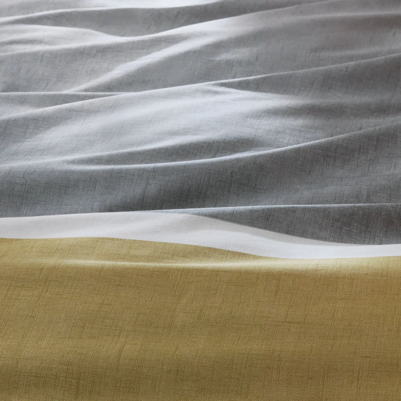 Habitat Country Block Stripe Grey Bedding Set - Single 7 Habitat Country Block Stripe Grey Bedding Set - Single - Image 5