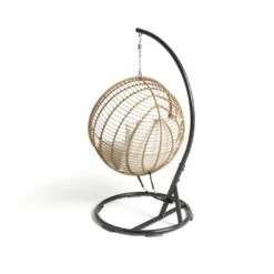 Habitat Dove Rattan Effect Hanging Egg Chair - Natural 15 Habitat Dove Rattan Effect Hanging Egg Chair - Natural -Bedding Promotion Store 9530904 R Z003A