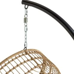 Habitat Dove Rattan Effect Hanging Egg Chair - Natural 16 Habitat Dove Rattan Effect Hanging Egg Chair - Natural -Bedding Promotion Store 9530904 R Z004A