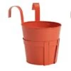 Garden By Sainsbury's Bright Balcony Red Planters - Set Of 3 1 Garden By Sainsbury's Bright Balcony Red Planters - Set Of 3 -Bedding Promotion Store 9533176 R Z001A