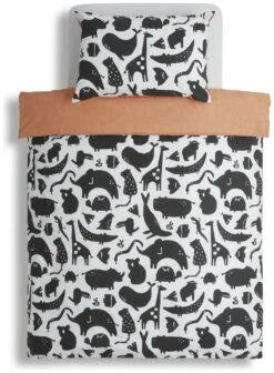 Habitat Kids Pure Cotton Twin Pack Bedding Set - Toddler 17 Habitat Kids Pure Cotton Twin Pack Bedding Set - Toddler -Bedding Promotion Store 9536551 R Z002A