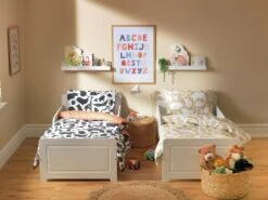 Habitat Kids Pure Cotton Twin Pack Bedding Set - Toddler 22 Habitat Kids Pure Cotton Twin Pack Bedding Set - Toddler -Bedding Promotion Store 9536551 R Z007A