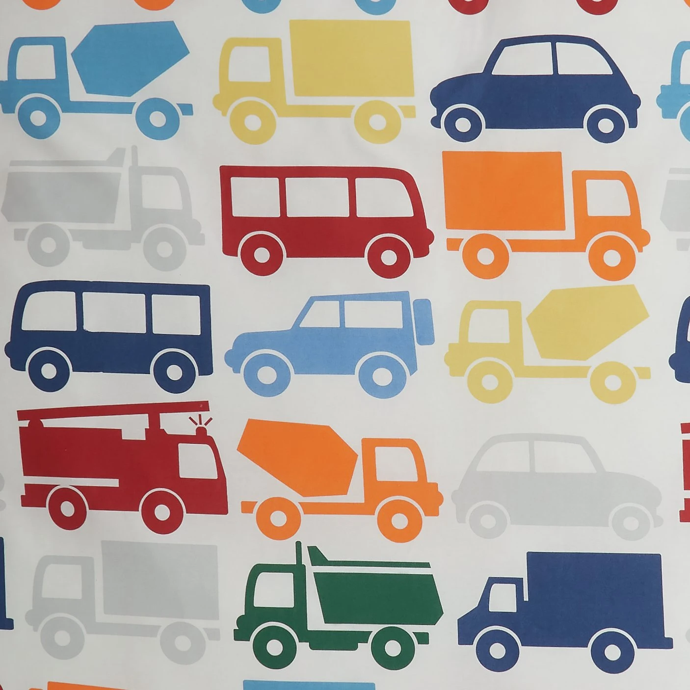 Habitat Kids Transport Multicolour Bedding Set - Single 4 Habitat Kids Transport Multicolour Bedding Set - Single - Image 2