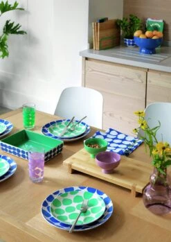 Habitat Bubble Glass Vase - Lilac -Bedding Promotion Store 9542174 R Z002C