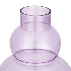 Habitat Bubble Glass Vase - Lilac -Bedding Promotion Store 9542174 R Z003A