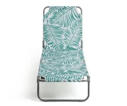 Habitat Global Leaf Folding Sun Lounger - Green 17 Habitat Global Leaf Folding Sun Lounger - Green -Bedding Promotion Store 9545047 R Z002A