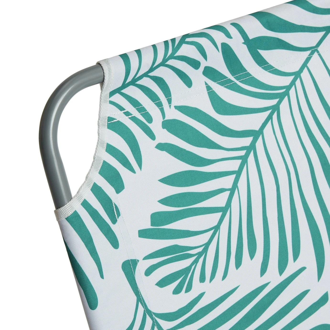 Habitat Global Leaf Folding Sun Lounger - Green 9 Habitat Global Leaf Folding Sun Lounger - Green - Image 7