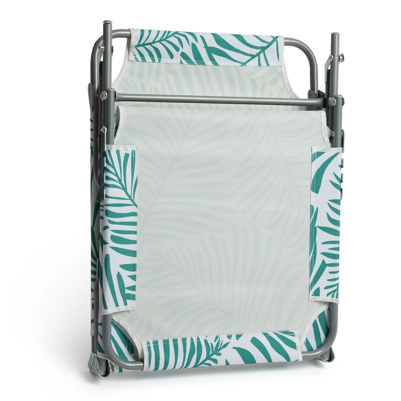 Habitat Global Leaf Folding Sun Lounger - Green 10 Habitat Global Leaf Folding Sun Lounger - Green - Image 8