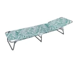 Habitat Global Leaf Folding Sun Lounger - Green 22 Habitat Global Leaf Folding Sun Lounger - Green -Bedding Promotion Store 9545047 R Z010A