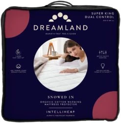 Dreamland Dual Control Mattress Protector-Super King