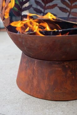 La Hacienda Aged Effect Globe Firepit 11 La Hacienda Aged Effect Globe Firepit -Bedding Promotion Store 9549445 R Z006A