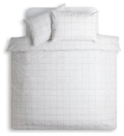 Habitat Country Grid White Bedding Set - Single -Bedding Promotion Store 9551598 R Z002A