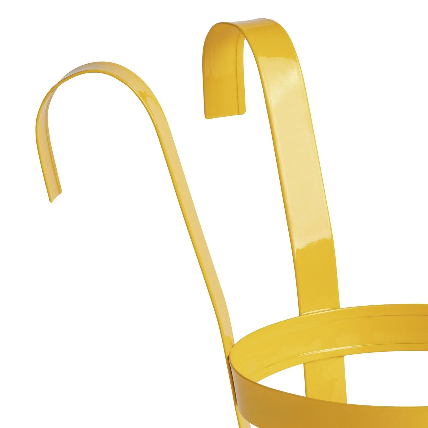 GSB Bright Balcony Yellow Planters-Set Of 3 6 GSB Bright Balcony Yellow Planters-Set Of 3 - Image 4