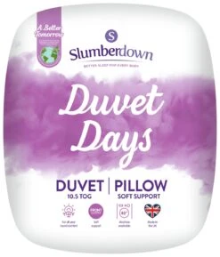 Slumberdown Duvet Days 10.5 Tog Duvet And Pillow Set -Single
