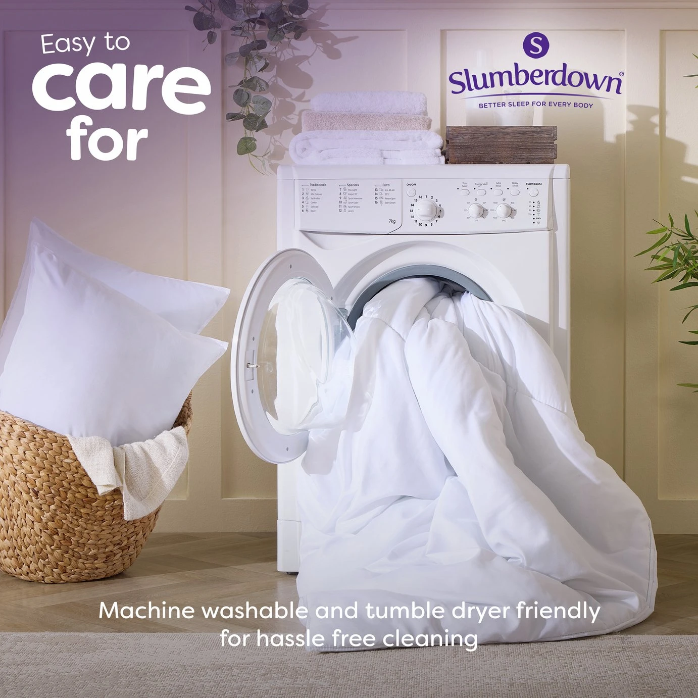 Slumberdown Duvet Days 10.5 Tog Duvet And Pillow Set -Single 11 Slumberdown Duvet Days 10.5 Tog Duvet And Pillow Set -Single - Image 9