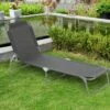 Habitat Folding Metal Sun Lounger - Charcoal 1 Habitat Folding Metal Sun Lounger - Charcoal -Bedding Promotion Store 9555927 R Z001A