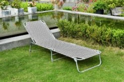 Habitat Folding Metal Sun Lounger - Charcoal -Bedding Promotion Store 9555927 R Z002C