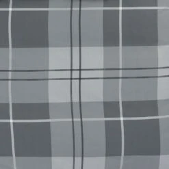 Habitat Check Charcoal Grey Bedding Set - Single -Bedding Promotion Store 9561155 R B001