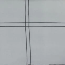 Habitat Check Charcoal Grey Bedding Set - Single -Bedding Promotion Store 9561155 R Z017A