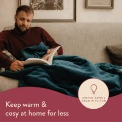 Dreamland Snuggle Up Teal Heated Throw - Large 13 Dreamland Snuggle Up Teal Heated Throw - Large -Bedding Promotion Store 9562745 R Z003A