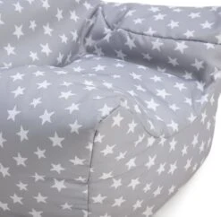 Habitat Kids Funzee Grey Stars Bean Bag -Bedding Promotion Store 9571815 R Z002A