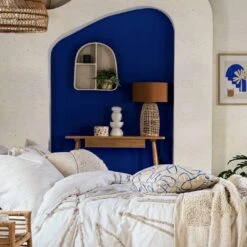 Habitat Luiss Rattan Table Lamp - Orange -Bedding Promotion Store 9575639 R Z018A