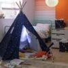 Habitat Kids Navy Blue Space Teepee Tent 2 Habitat Kids Navy Blue Space Teepee Tent -Bedding Promotion Store 9575770 R Z001C
