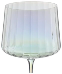 Habitat Iridescent Lustre Fluted Set Of 4 Gin Glass 10 Habitat Iridescent Lustre Fluted Set Of 4 Gin Glass -Bedding Promotion Store 9576638 R Z003A