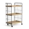 Habitat Kai Wood Drinks Trolley - Black & Mango 1 Habitat Kai Wood Drinks Trolley - Black & Mango -Bedding Promotion Store 9579271 R Z001A
