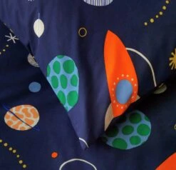 Habitat Kids Glow In The Dark Space Bedding Set - Toddler -Bedding Promotion Store 9581001 R Z003A