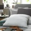 Habitat Waffle Patterned Cushion - White - 59x59cm -Bedding Promotion Store 9582323 R Z001A