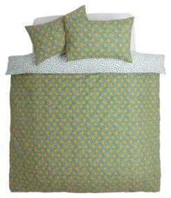 Habitat Sunburst Geo Green & Mustard Bedding Set - Single 12 Habitat Sunburst Geo Green & Mustard Bedding Set - Single -Bedding Promotion Store 9588042 R Z002A