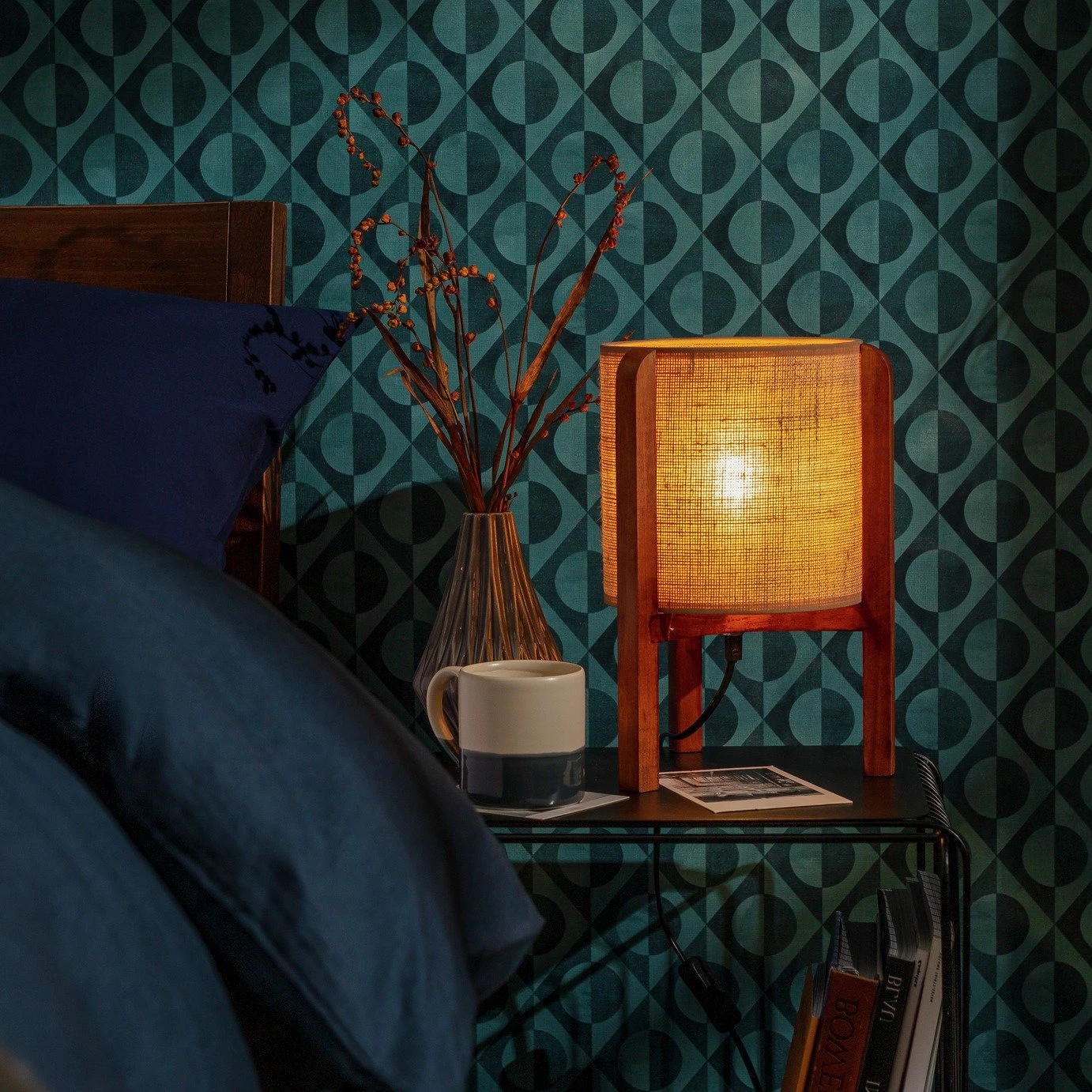 Habitat Arbaa Woven Column Table Lamp - Natural 3 Habitat Arbaa Woven Column Table Lamp - Natural